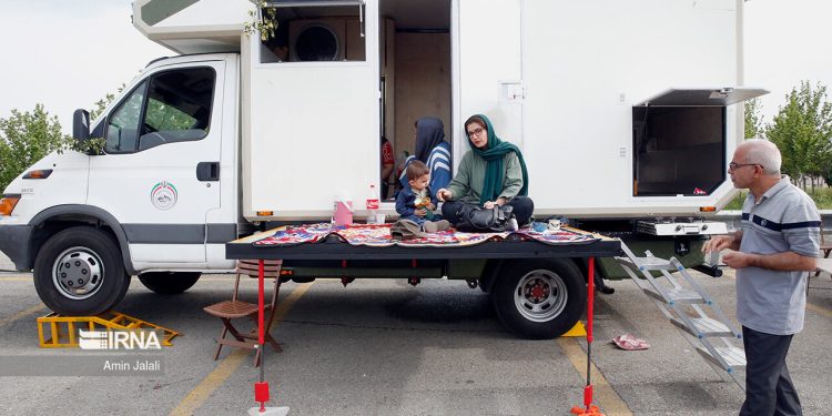 Caravan, camping and motorhome convention in Tehran
