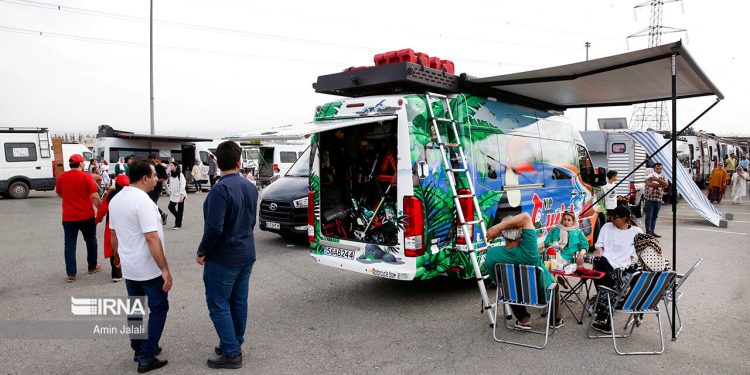 Caravan, camping and motorhome convention in Tehran