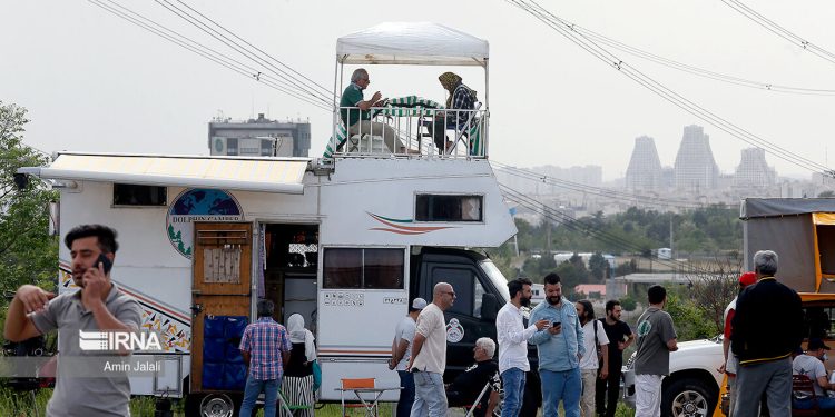 Caravan, camping and motorhome convention in Tehran