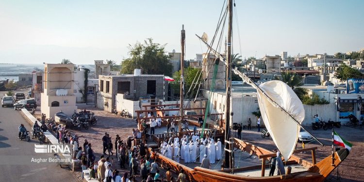 Razif Khani ceremony in Qeshm island