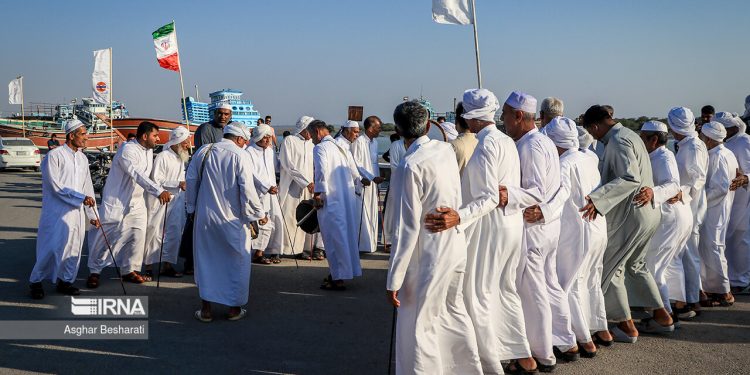 Razif Khani ceremony in Qeshm island