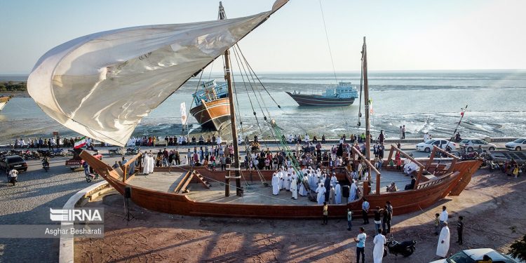 Razif Khani ceremony in Qeshm island