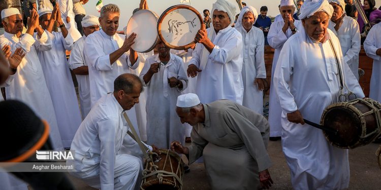 Razif Khani ceremony in Qeshm island