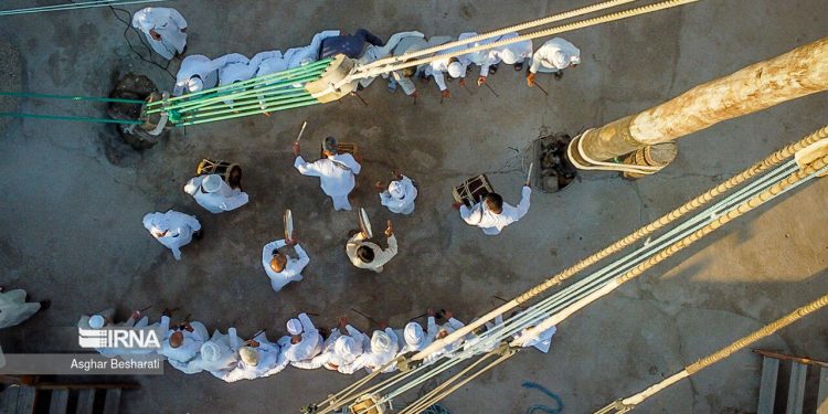 Razif Khani ceremony in Qeshm island