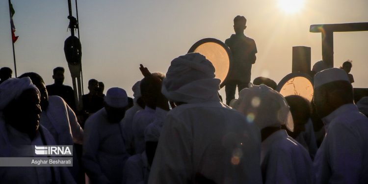 Razif Khani ceremony in Qeshm island