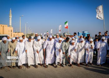 Razif Khani ceremony in Qeshm island