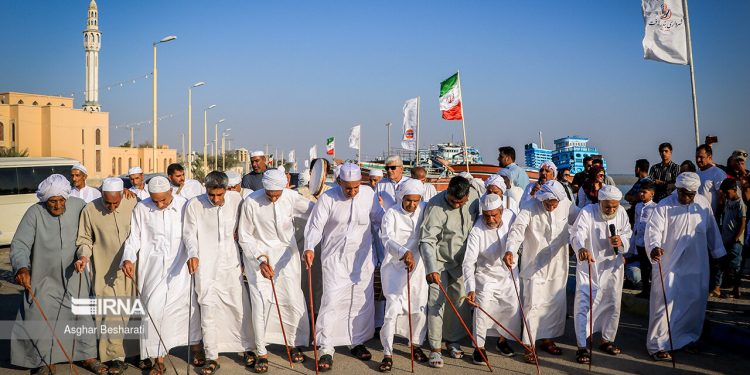 Razif Khani ceremony in Qeshm island