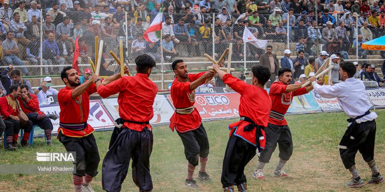 Traditional wrestling competition in northeastern Iran