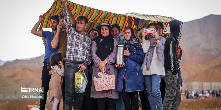 Traditional wrestling competition in northeastern Iran