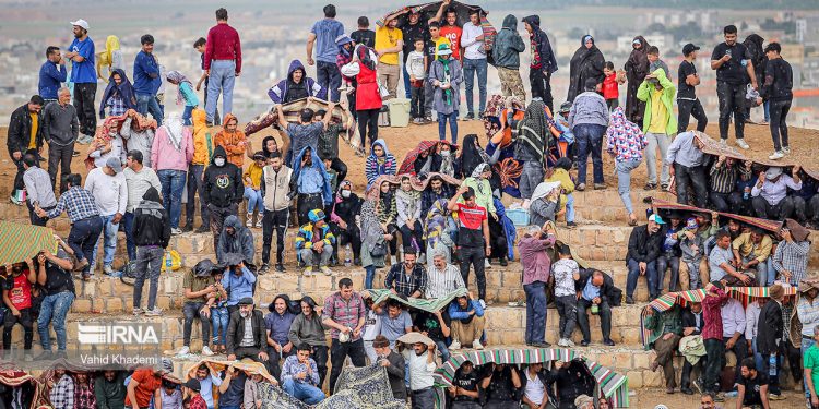 Traditional wrestling competition in northeastern Iran