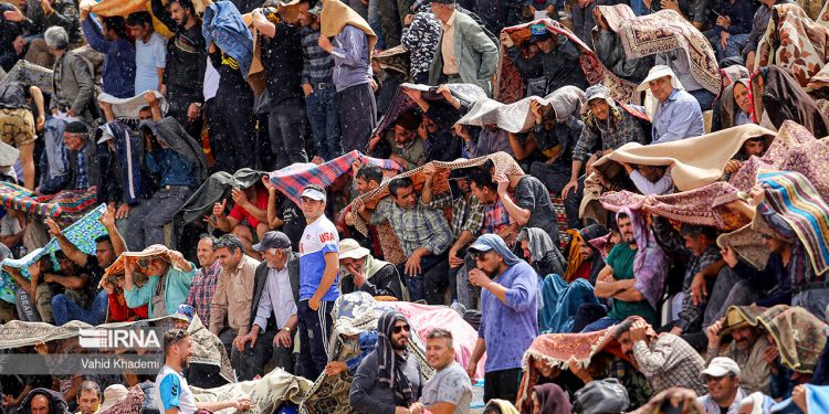 Traditional wrestling competition in northeastern Iran