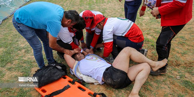 Traditional wrestling competition in northeastern Iran
