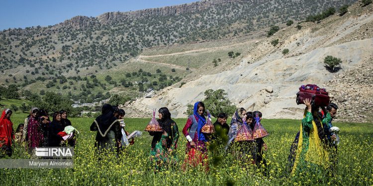 Wedding ceremony among Iran’s Bakhtiari nomads