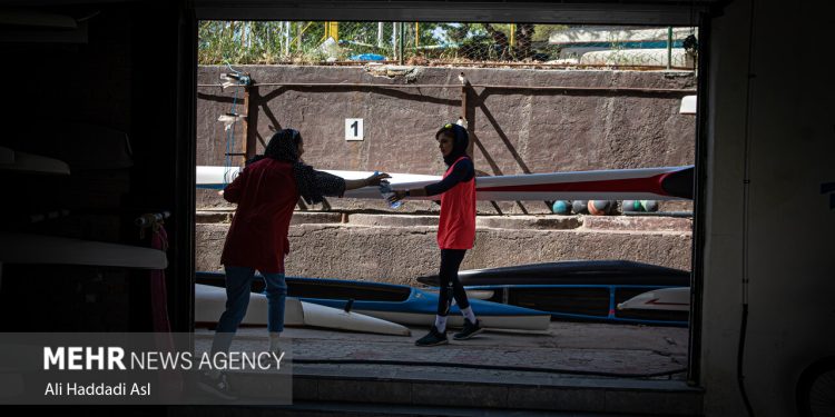 Iran’s women’s rowing league