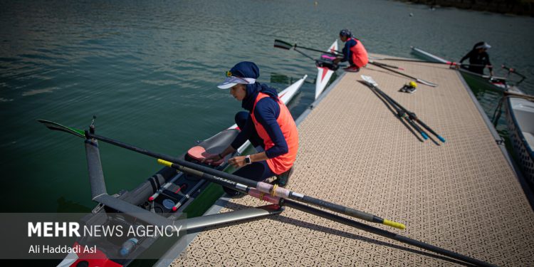Iran’s women’s rowing league