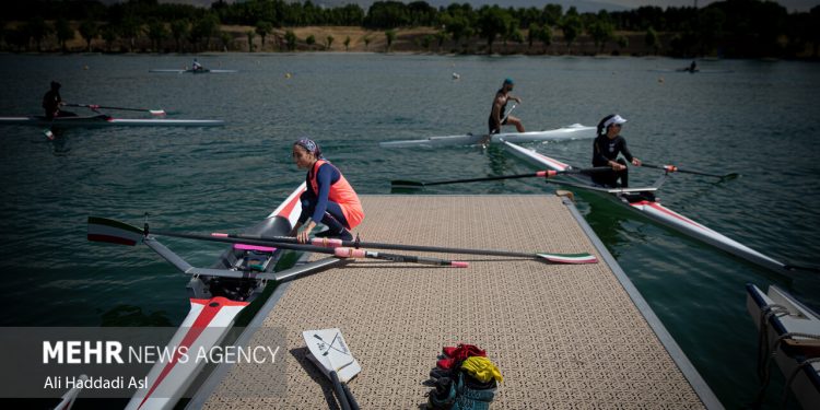 Iran’s women’s rowing league