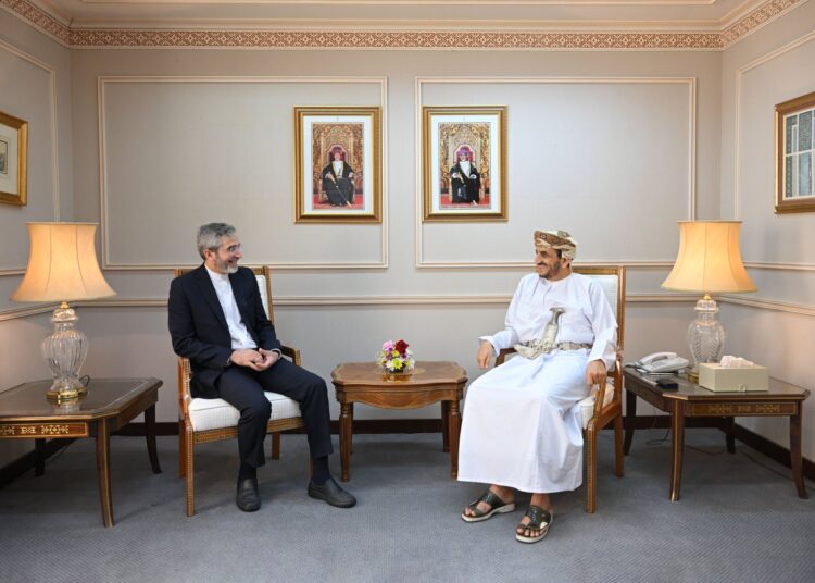 Iran’s top negotiator holds talks with Omani official in Muscat