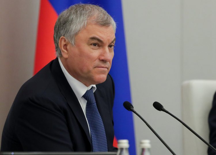 Russian State Duma chief vows to endorse Russia-Iran Treaty in April