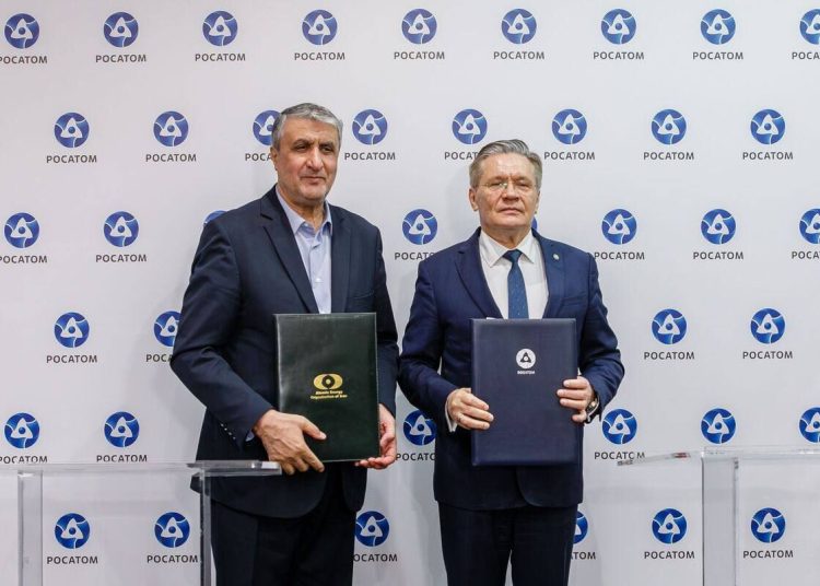Iran, Russia sign MoU for new nuclear power plants